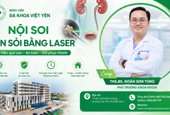Tiểu buốt, tiểu rắt nhiều lần, người phụ nữ 54 tuổi phát hiện 3 viên sỏi bàng quang kích thước lớn tại Bệnh viện Đa khoa Việt Yên