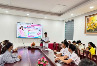 BỆNH VIỆN ĐA KHOA VIỆT YÊN TỔ CHỨC TRUYỀN THÔNG CHUYÊN ĐỀ “KIỂM SOÁT ĐƯỜNG HUYẾT THAI KỲ – MẸ AN TÂM, CON KHỎE MẠNH”