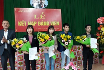 Lễ Kết nạp Đảng viên mới