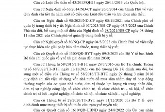 CÔNG VĂN ĐỀ NGHỊ BÁO GIÁ