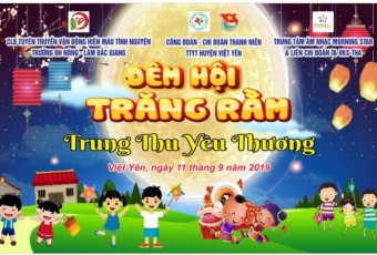 Trung tâm Y tế huyện Việt Yên tổ chức Đêm hội trăng rằm
