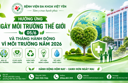 HƯỞNG ỨNG NGÀY MÔI TRƯỜNG THẾ GIỚI (05/6) VÀ THÁNG HÀNH ĐỘNG VÌ MÔI TRƯỜNG NĂM 2026