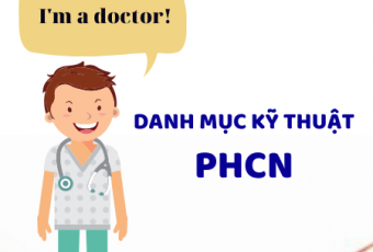 Danh mục kỹ thuật Phục hồi chức năng