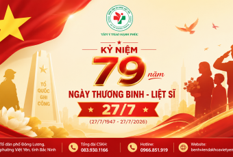Bệnh viện Đa khoa Việt Yên tưởng nhớ và tri ân các anh hùng liệt sĩ nhân Ngày Thương binh - Liệt sĩ 27/7