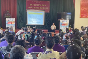 TRUNG TÂM Y TẾ VIỆT YÊN PHỐI HỢP TỔ CHỨC HỘI NGHỊ TRUYỀN THÔNG VỀ CÔNG TÁC DÂN SỐ VÀ TRIỂN KHAI SẢN PHẨM MỚI THUỘC CHƯƠNG TRÌNH  ĐỀ ÁN 818  NĂM 2022