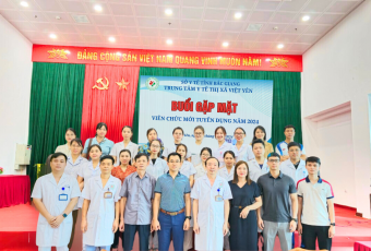 Gặp mặt viên chức mới tuyển dụng năm 2024
