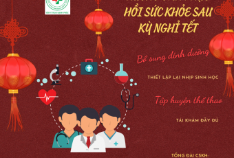 Hướng dẫn phục hồi sức khỏe sau kỳ nghỉ Tết