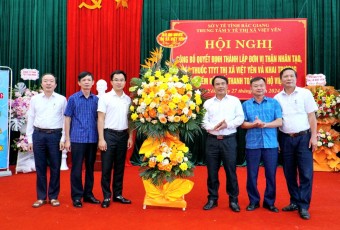 Khai trương Đơn vị thận nhân tạo, Nhà thuốc Trung tâm và Phần mềm Hỗ trợ thanh toán thu hộ viện phí hợp tác cùng Agribank
