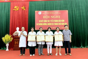 Sơ kết công tác Y tế 6 tháng đầu năm 2024