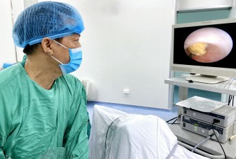 Tán sỏi thận qua da - Kỹ thuật mới được áp dụng tại TTYT Việt Yên