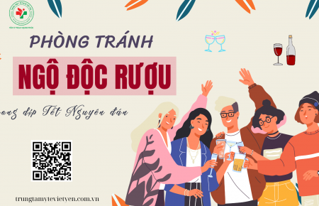 Phòng tránh ngộ độc rượu trong dịp Tết Nguyên đán