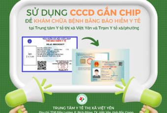 Thuận tiện khi khám chữa bệnh bằng căn cước công dân tại TTYT thị xã Việt Yên