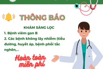 Tổ chức khám sàng lọc miễn phí bệnh viêm gan B và bệnh không lây nhiễm