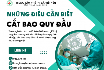 Những điều cần biết về cắt bao quy đầu