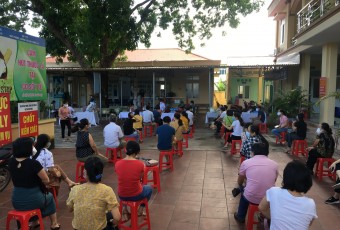 Tiêm vắc xin phòng Covid-19 cho người lao động tại các doanh nghiệp ngoài KCN