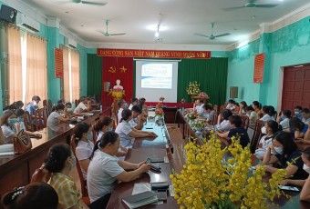 Tập huấn triển khai Thông tư số 20-2021/TT-BYT của Bộ Y tế quy định về quản lý chất thải y tế trong phạm vi khuôn viên cơ sở y tế