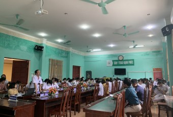 TẬP HUẤN TRIỂN KHAI THÔNG TƯ 43/2018/TT-BYT VỀ “HƯỚNG DẪN PHÒNG NGỪA SỰ CỐ Y KHOA TRONG CÁC CƠ SỞ KHÁM CHỮA BỆNH”
