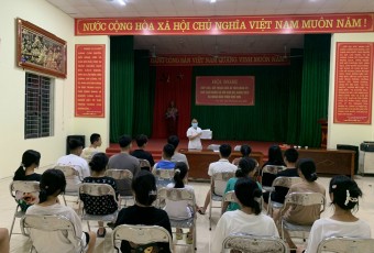 Tập trung thực hiện tốt các chỉ tiêu về dân số