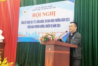 Tổng kết công tác y tế, công đoàn, thi đua khen thưởng năm 2023