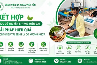 KẾT HỢP Y HỌC CỔ TRUYỀN VÀ Y HỌC HIỆN ĐẠI – GIẢI PHÁP TOÀN DIỆN TRONG ĐIỀU TRỊ BỆNH LÝ CƠ XƯƠNG KHỚP
